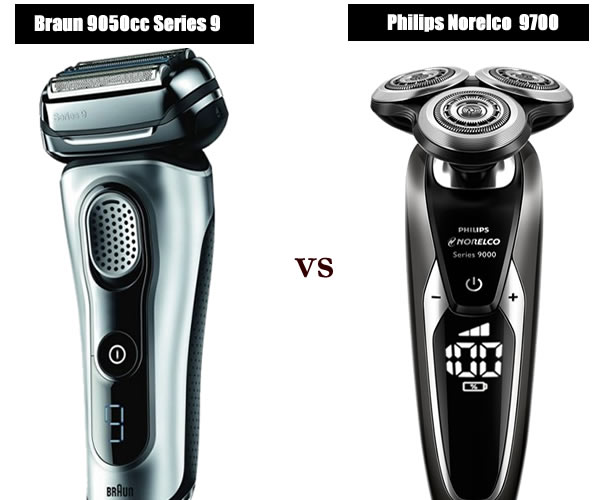 philips vs braun electric shavers